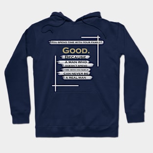 man quots Hoodie